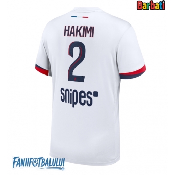 Paris Saint-Germain Achraf Hakimi #2 Tricou Fotbal Replică 2025-26 Barbati Deplasare